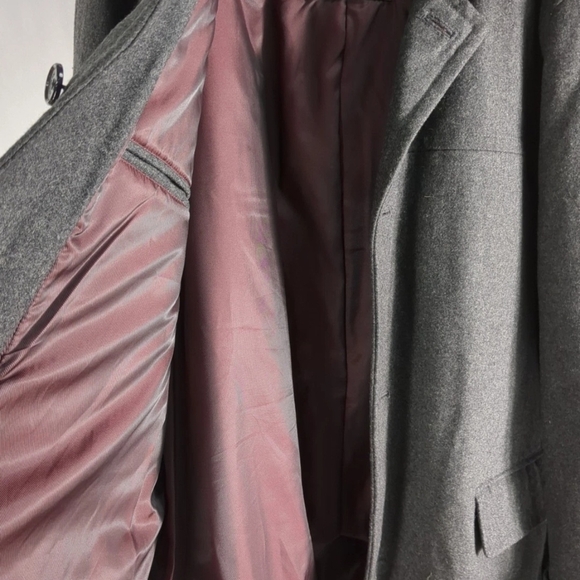 London Fog Dark Gray Wool Coat - Picture 2 of 6